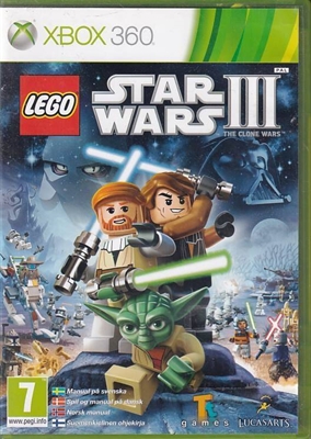 Lego Star Wars III the Clone wars - Dansk - XBOX 360 (B Grade) (Genbrug)